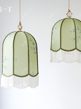 全美一丁新中式灯笼吊灯中国风布艺复古客厅餐厅民宿茶楼装饰灯