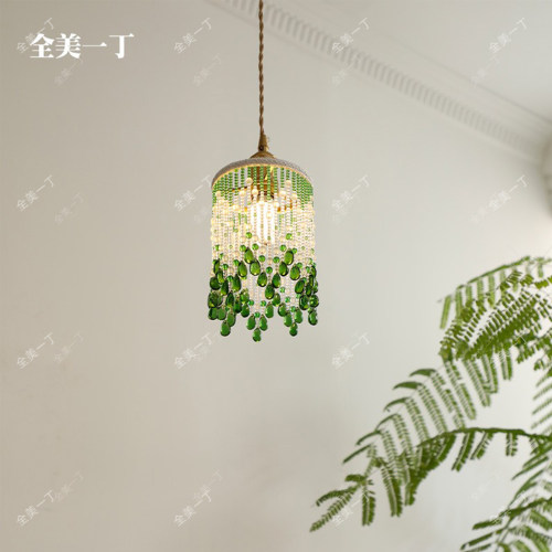 全美一丁复古泪珠个性床头小吊灯