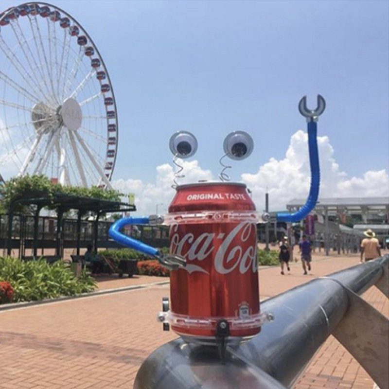 易拉罐机器人少年儿童科技制作机械玩具废物再利用创意手工材料包,玩具/童车/益智/积木/模型,其他手工制作,淘宝优惠券,粉丝福利购,淘宝优惠卷