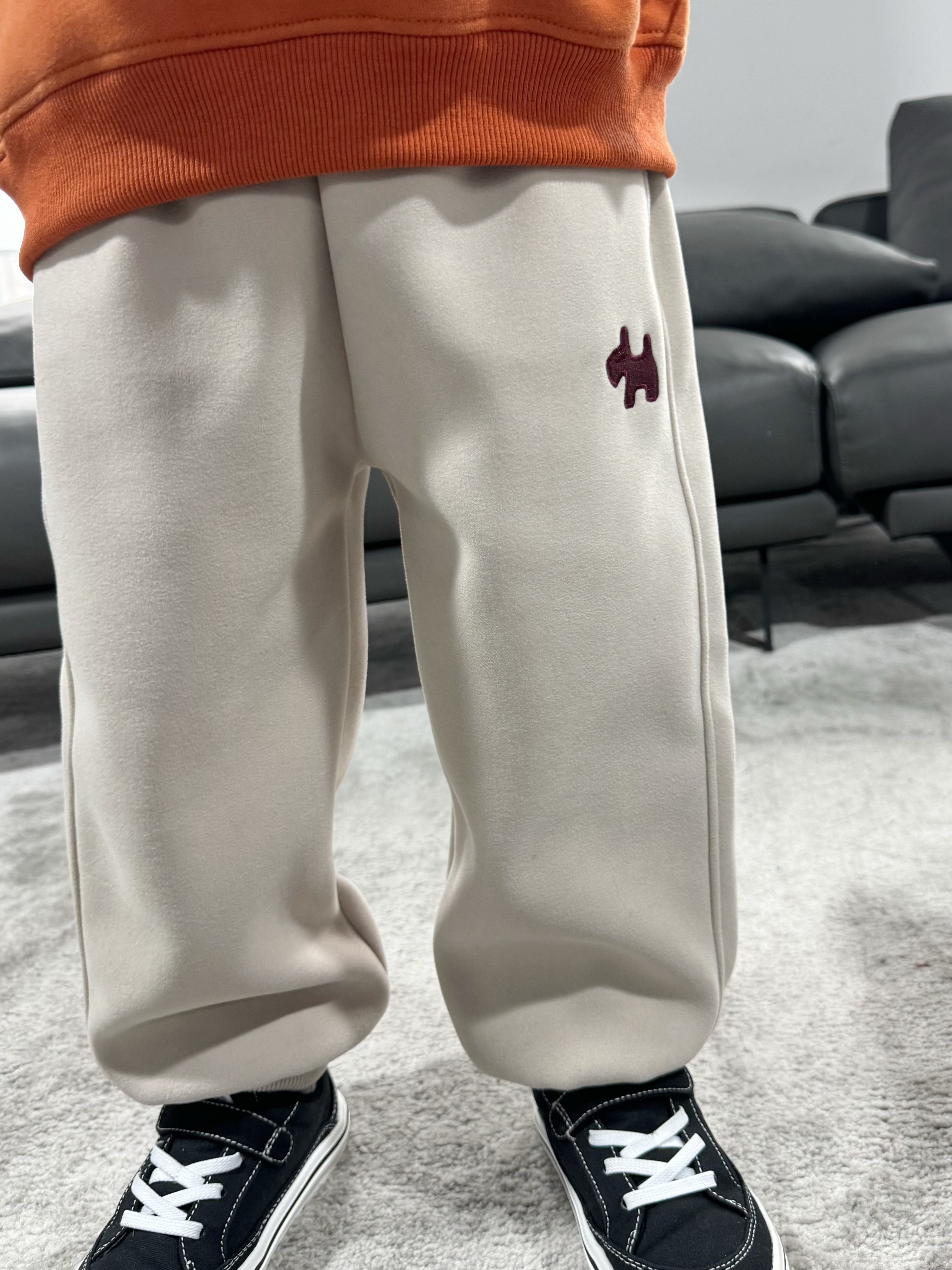 儿童防风防雨防污加绒长裤子25秋冬男女童百搭宽松保暖运动裤7781,童装/婴儿装/亲子装,裤子,淘宝优惠券,粉丝福利购,淘宝优惠卷