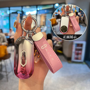 专用华为问界m9钥匙套m5新2024款 饰用品 m7高档aito女扣壳汽车内装