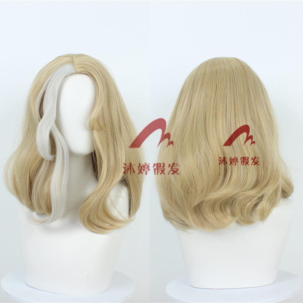 沐婷 第五人格 调酒师 稀世海盐特调 cos假发玫瑰网仿真头皮