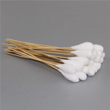 医用妇科长棉签15cm-20cm上药用大头棉棒棉签火罐棉签