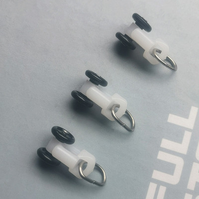 窗帘轮子导轨滑轮配件走轮