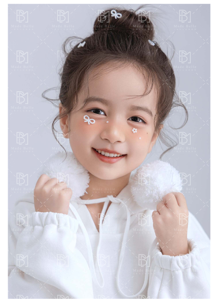 儿童摄影服装影楼拍照主题白色