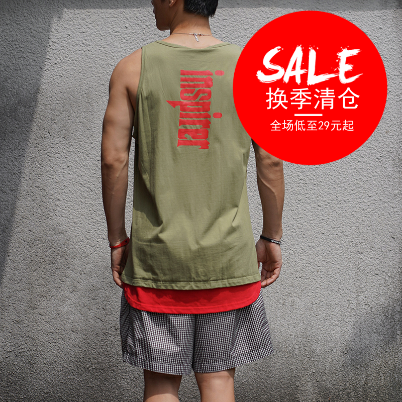 假两件背心魔天斧宽松拼色下摆