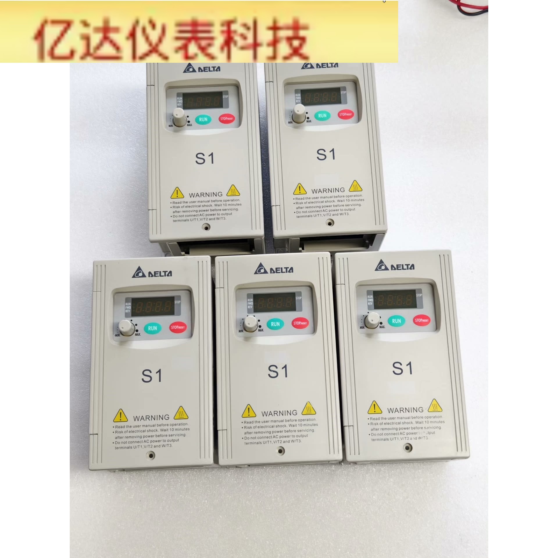 台达变频器VFD002S23A拍前议价