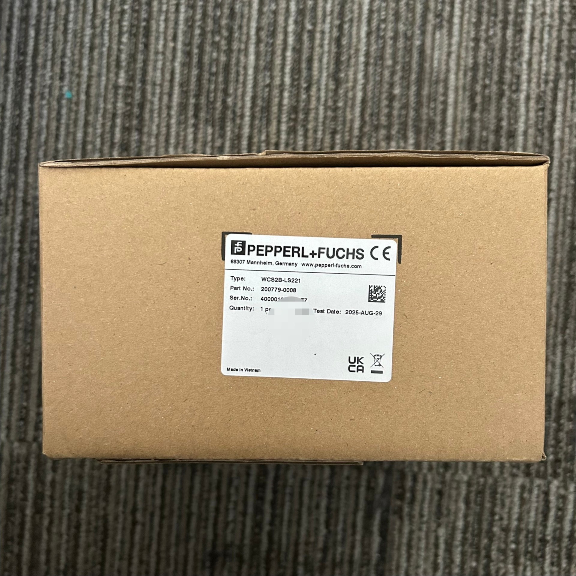 倍加福视觉导航传感器WCS2B-LS221全新原装拍前议价