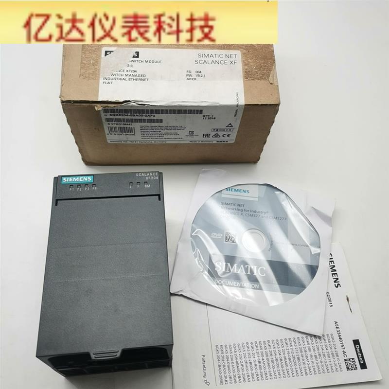 6GK5204-0BA00-2AF2全新原装西门子工业以太网 拍前议价