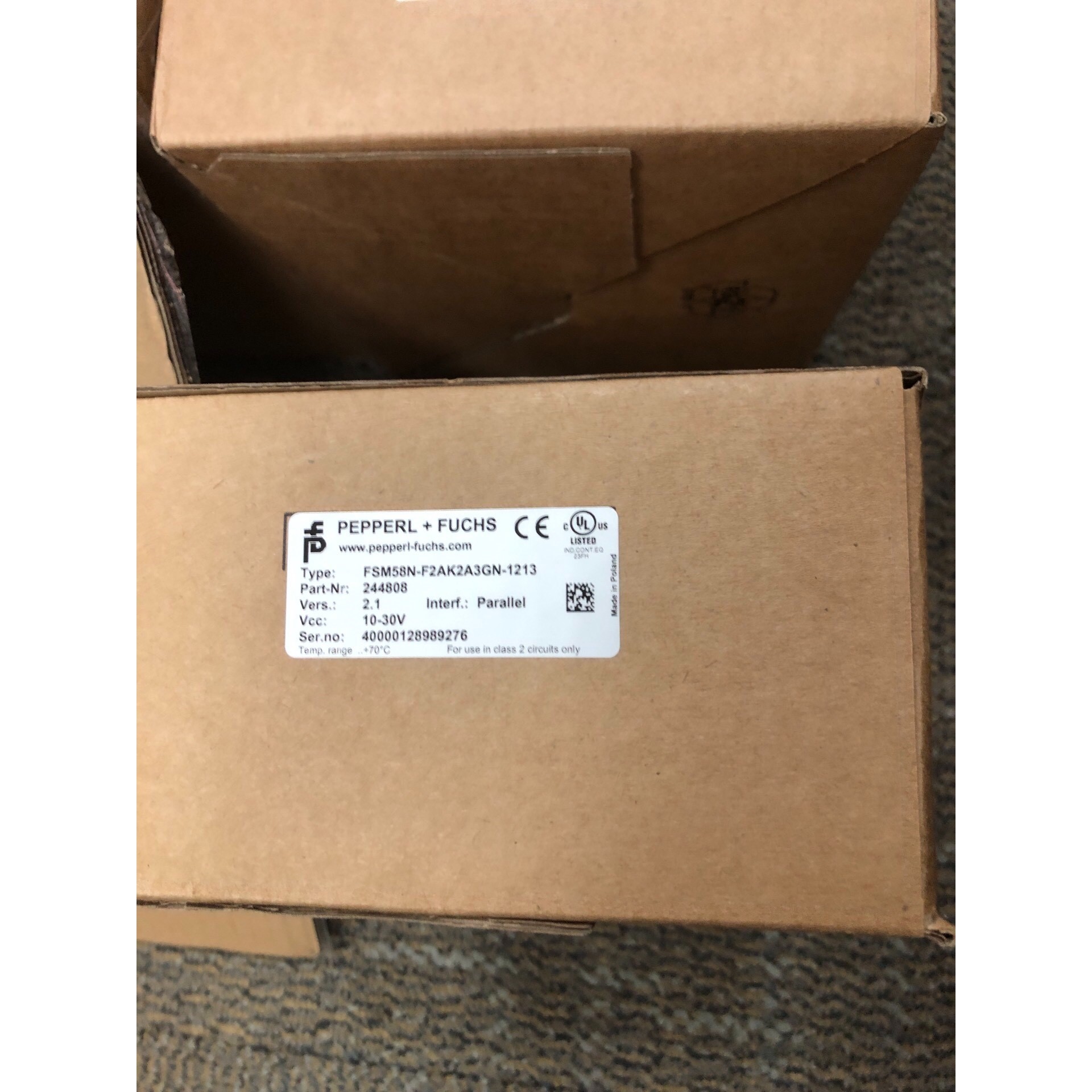 FSM58N-F2AK2A3GN-1213 倍加福全新原装编码器拍前议价