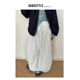 BABESTYLE 休闲裤 1号气球裤 小众设计多重压褶造型感伞兵裤