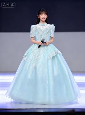 定制女大童初高中生日公主裙