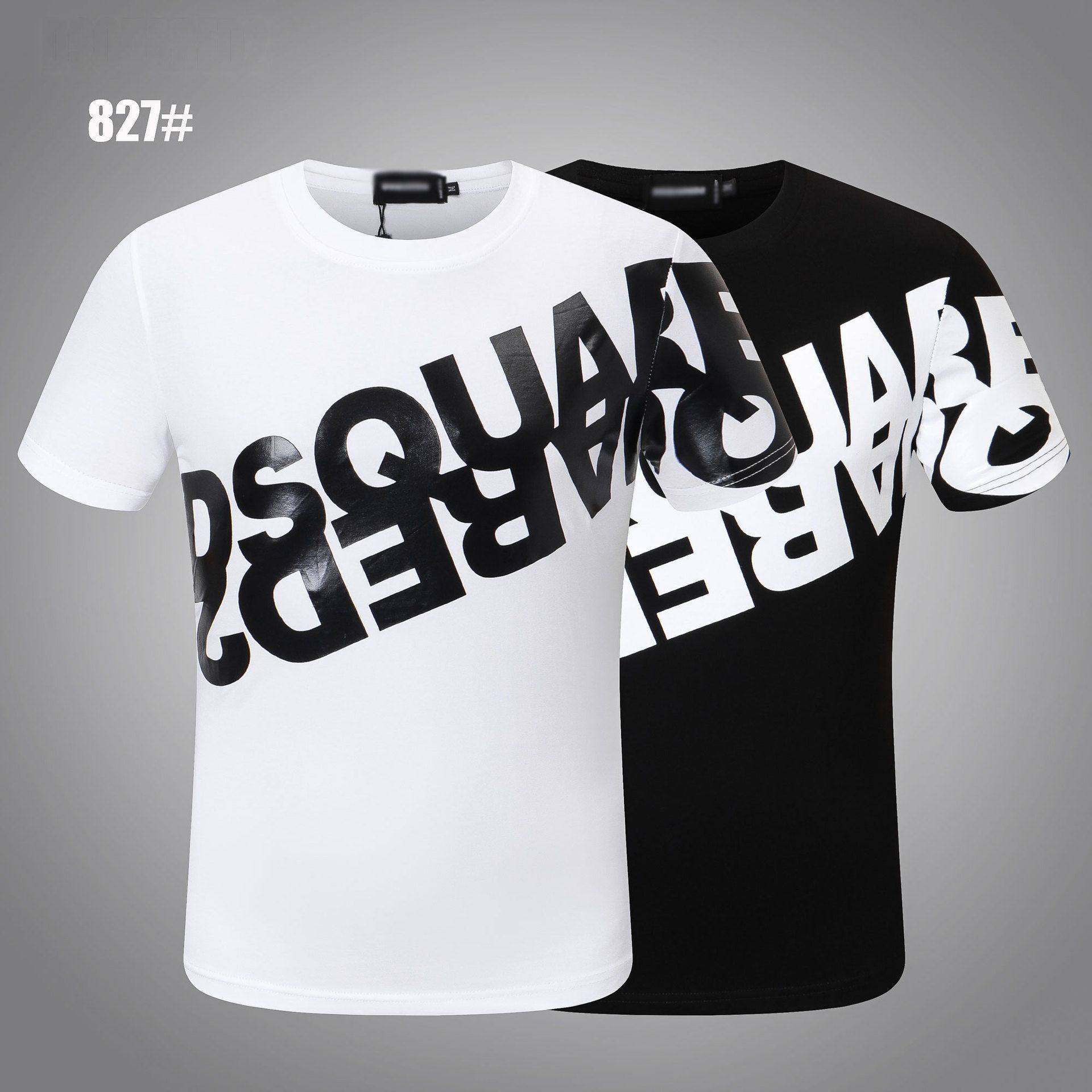 DSQ LIAN  D2 速卖通 亚马逊 外贸网 DSQ男UARED2短袖T恤工厂DSQ2