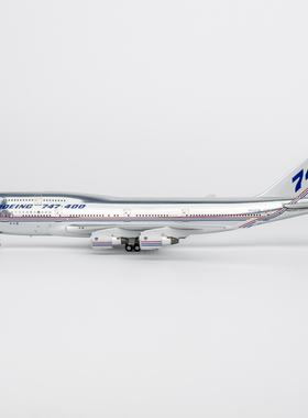 NG 04010/04009  波音公司  747-400 N401PW 合金航模1:400