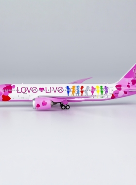NG 59025 Love Live 787-8 Dreamliner JA01LL 合金航模1:400