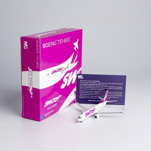 NG 58205/58206/58207 Swoop航空 737-800/w 合金航模1:400 共3款