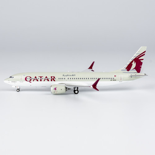 卡塔尔航空737MAX8合金航模