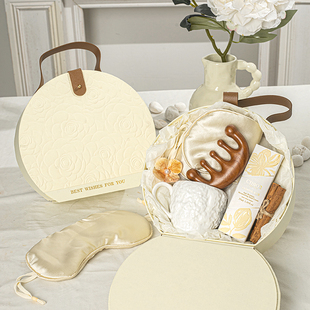 真丝睡眠眼罩伴手礼物送女生闺蜜生日礼物实用高级感小众结婚礼盒