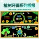 植树节保护环境主题黑板报装 饰墙贴教室布置班级文化小学墙面走廊
