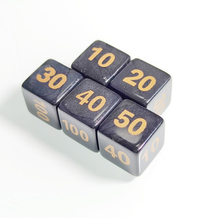 血量计数色子 伤害指示物骰子 6面 筛子 六面 桌游卡牌周边配件