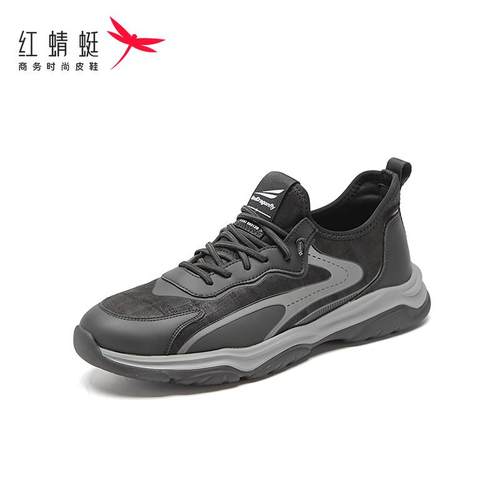 REDDRAGONFLY/红蜻蜓韩系时尚舒适透气系带休闲运动鞋男A3126000
