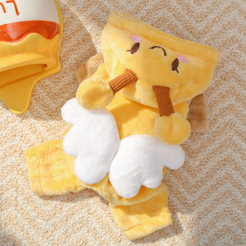 加绒法兰绒四脚衣宠物狗狗猫咪秋冬保暖衣服用品蜜蜂英短矮脚猫,宠物/宠物食品及用品,猫宠物服装/雨衣（新）,淘宝优惠券,粉丝福利购,淘宝优惠卷