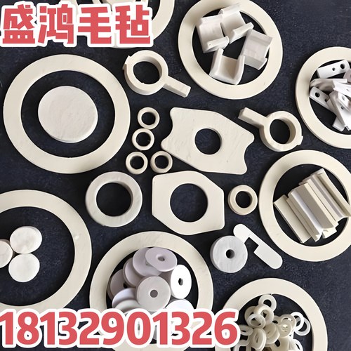 工业毛毡 羊毛毡密封条吸油耐磨耐高温羊毛毡条分条机毛毡条圈垫