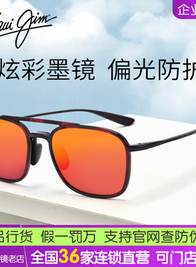 MAUIJIM茂宜睛墨镜MJ0447S/MJ447户外运动专业防偏光太阳眼镜男