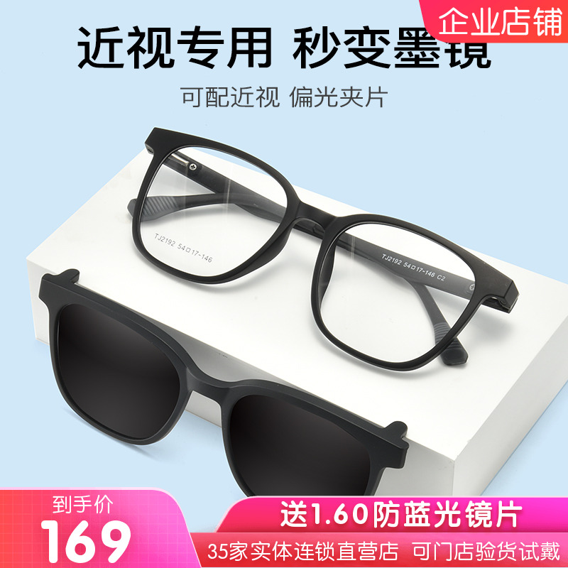 吸夹片式墨镜套镜康视顿