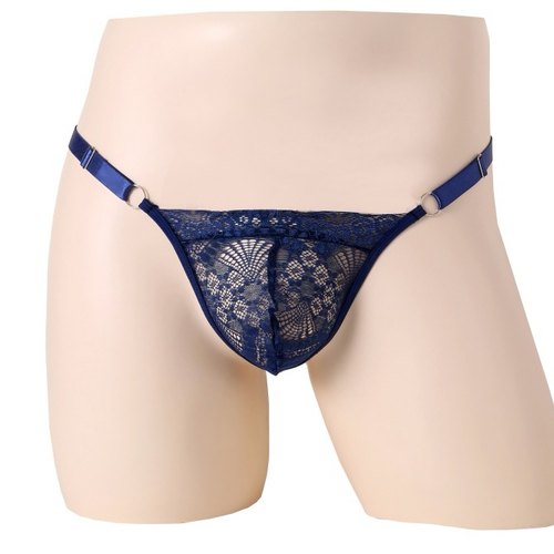 男士内裤男低腰蕾丝丁字裤性感蕾丝系列内裤精美细节