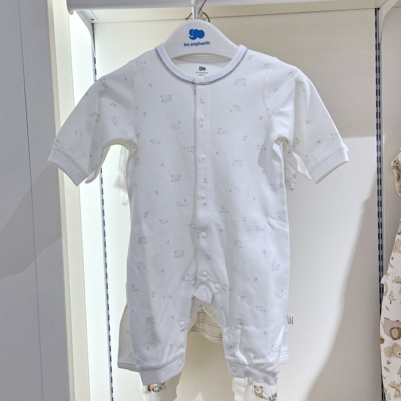 丽婴房商场专柜同款2025秋冬连体衣婴儿家居爬服纯棉贴身内衣秋衣