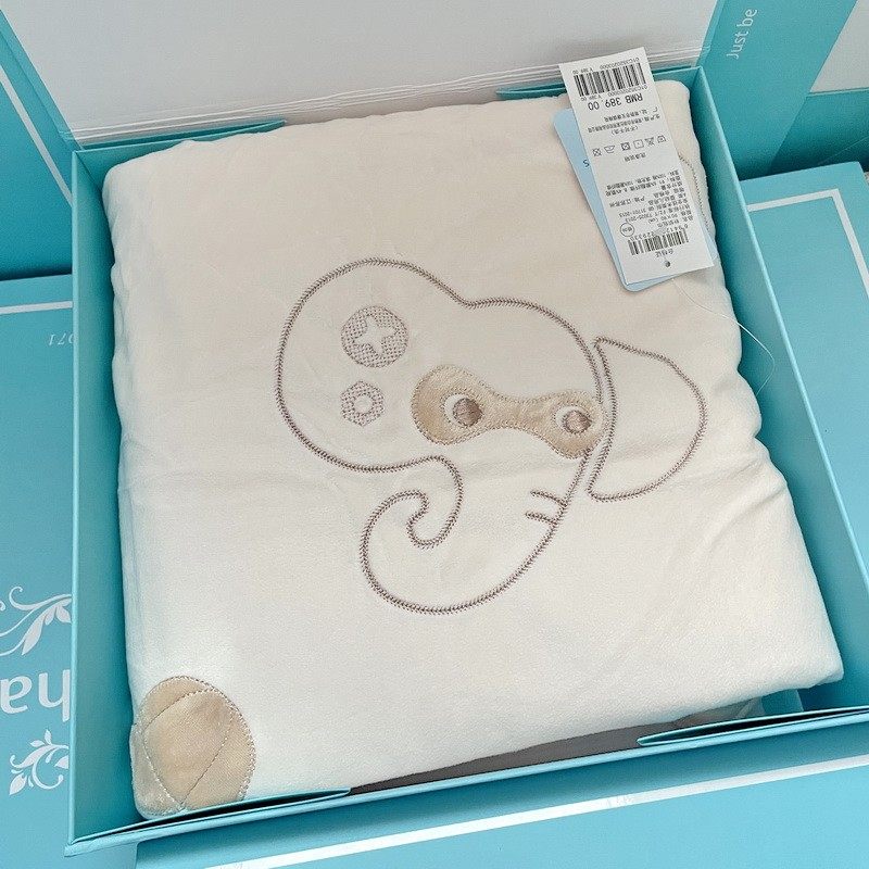 丽婴房专柜正品抱被礼盒新生儿婴儿纯棉夹棉包巾抱毯春秋冬小被子,婴童用品,婴童抱被/抱毯,淘宝优惠券,粉丝福利购,淘宝优惠卷