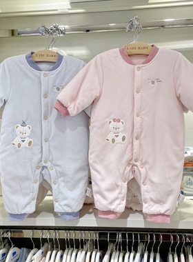 拉比专柜正品冬季厚连体衣