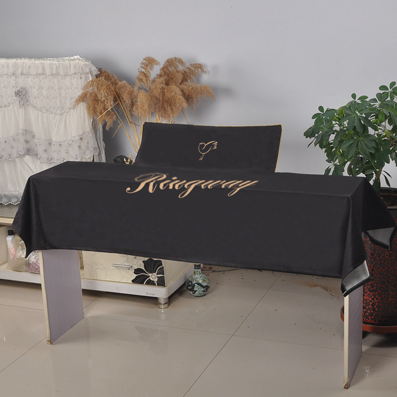 吟飞双排键防尘盖巾雅马哈双排键防尘罩elb-02防尘盖布加厚北欧