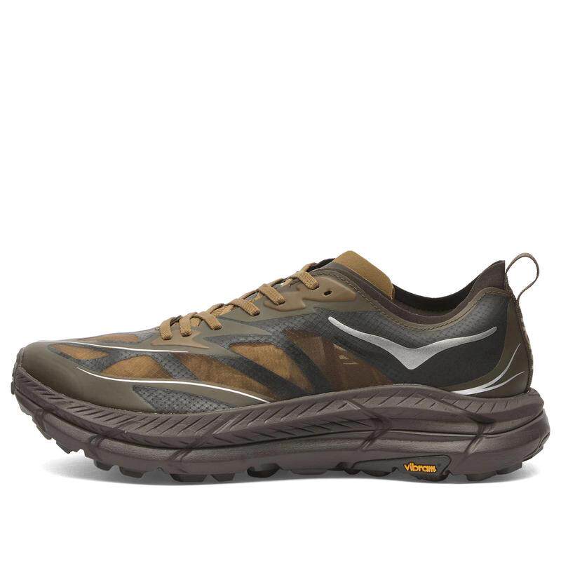 海外代购Hoka OneOne男士越野跑鞋Vibram大底防滑耐磨低帮