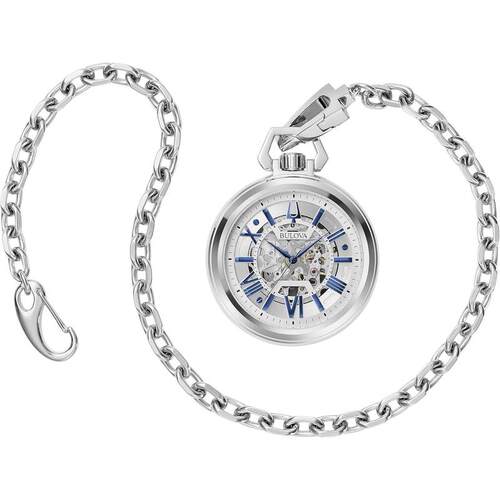 海外代购BULOVA/宝路华男士手表欧美腕表透视机芯动力储存