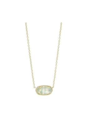 代购Kendra Scott女项链经典畅销时尚配饰Elisa可调节长度金色首