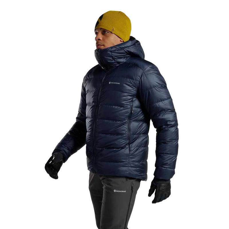 代购MONTANE男士羽绒服保暖防风轻量保暖外套连帽长袖户外夹克