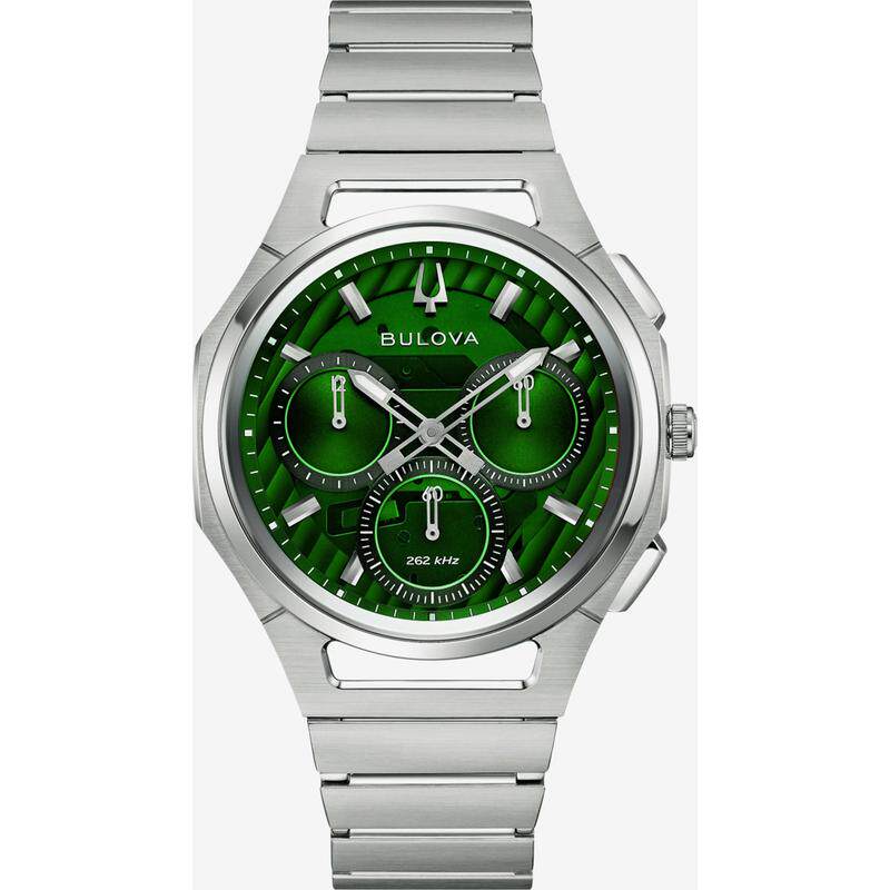 海外代购BULOVA/宝路华男士欧美腕表计时码表精准计时钢带