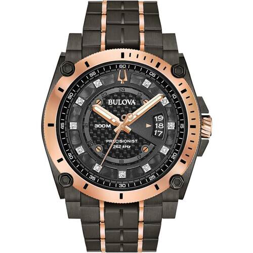 海外代购BULOVA/宝路华男士手表欧美腕表日历计时码表钢带不锈钢