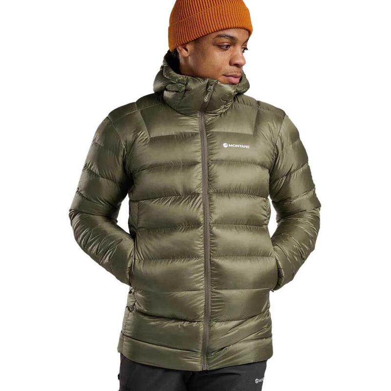 代购MONTANE男士羽绒服防风保暖快干保暖外套立领长袖户外夹克