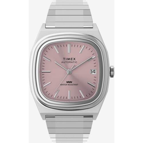 海外代购Timex/天美时男士手表欧美腕表日历显示生活防水钢带