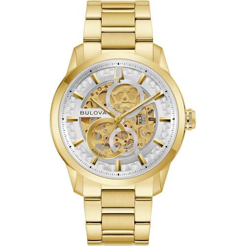 海外代购BULOVA/宝路华男士手表欧美腕表动力储存夜光指针