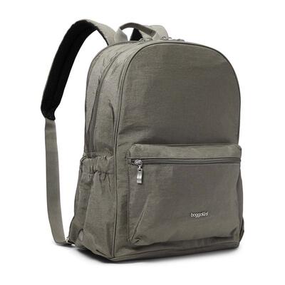 代购Baggallini女式双肩背包轻便大容量防泼水通勤休闲旅行包