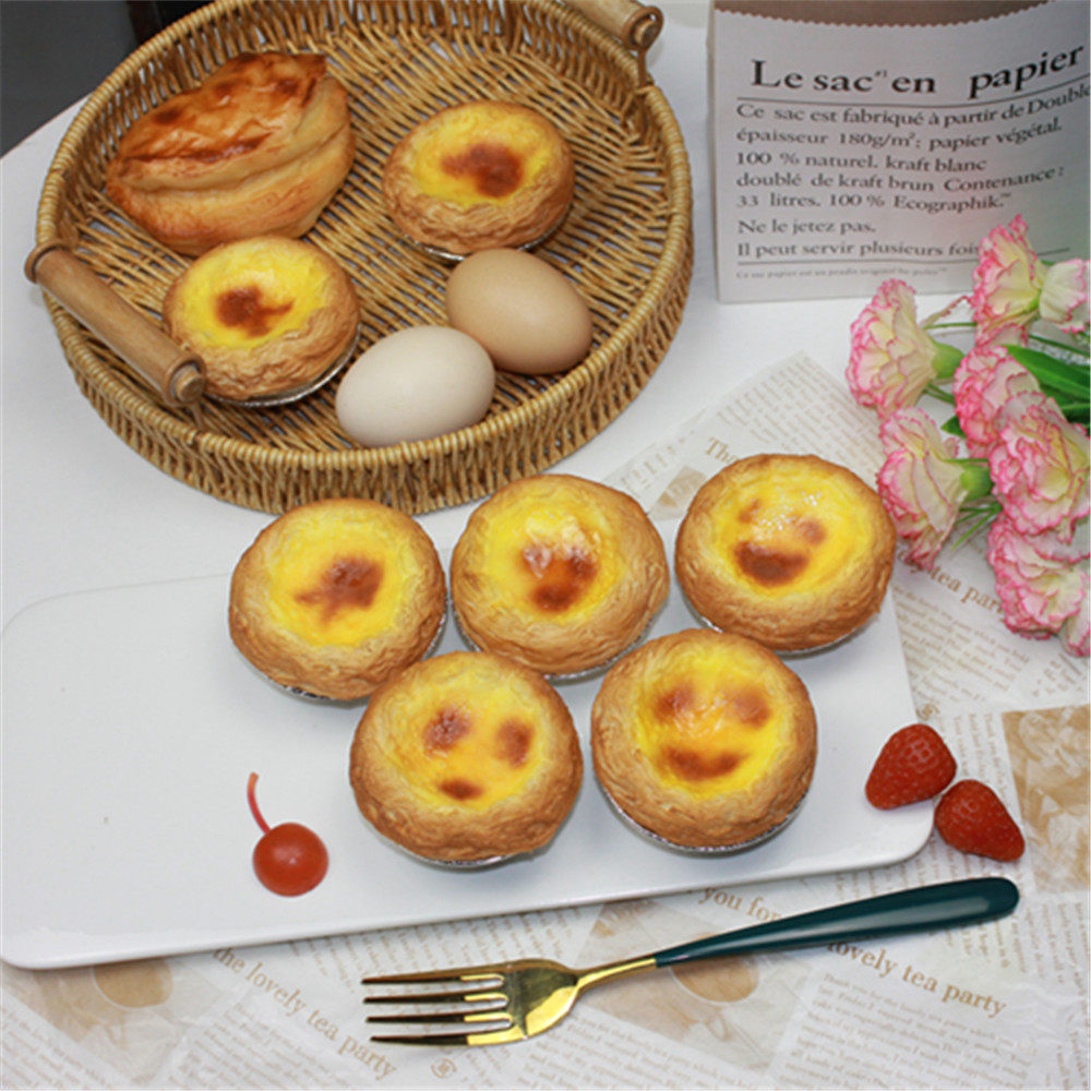 美之鲜仿真水果蛋挞摄影道具