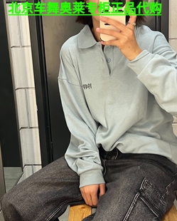 Adidas阿迪达斯春季男子运动翻领POLO衫针织长袖T恤 IK3509