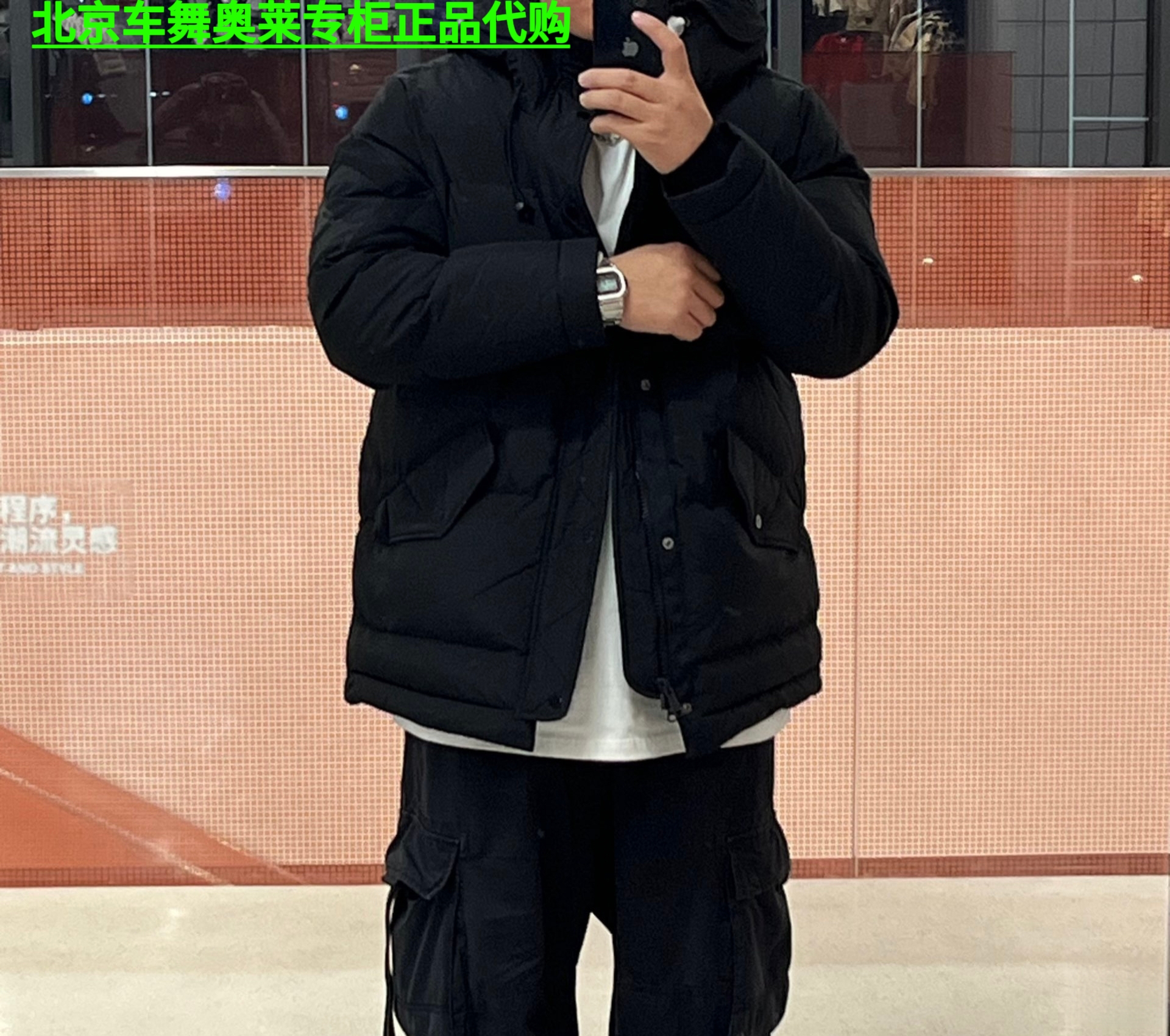 Nike耐克JORDAN男子冬季连帽保暖防风羽绒服外套 BQ4171-010