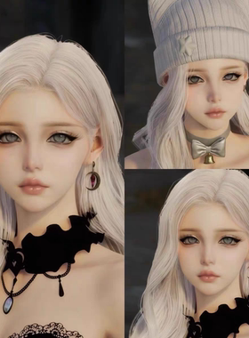 凛 大白鲨 AION2 永恒之塔2女捏脸 台服韩服魔族天族通用