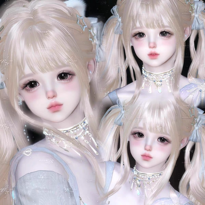 发2 杏仁露 可爱宝宝 米花原创 逆水寒手游捏脸全职业女通用 原版