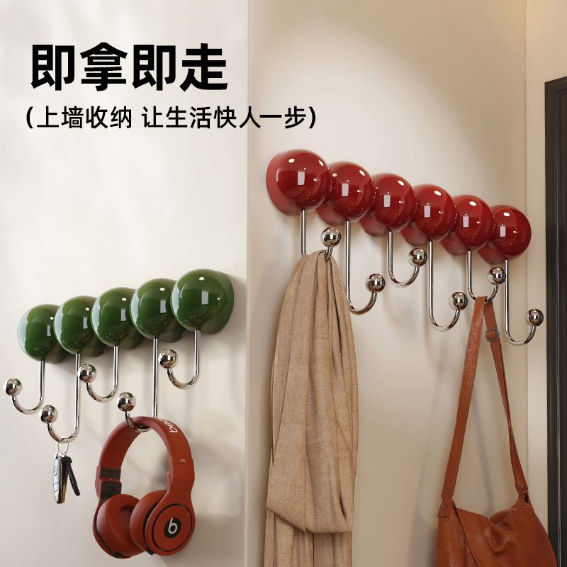 【新家好物】吸盘门后挂钩